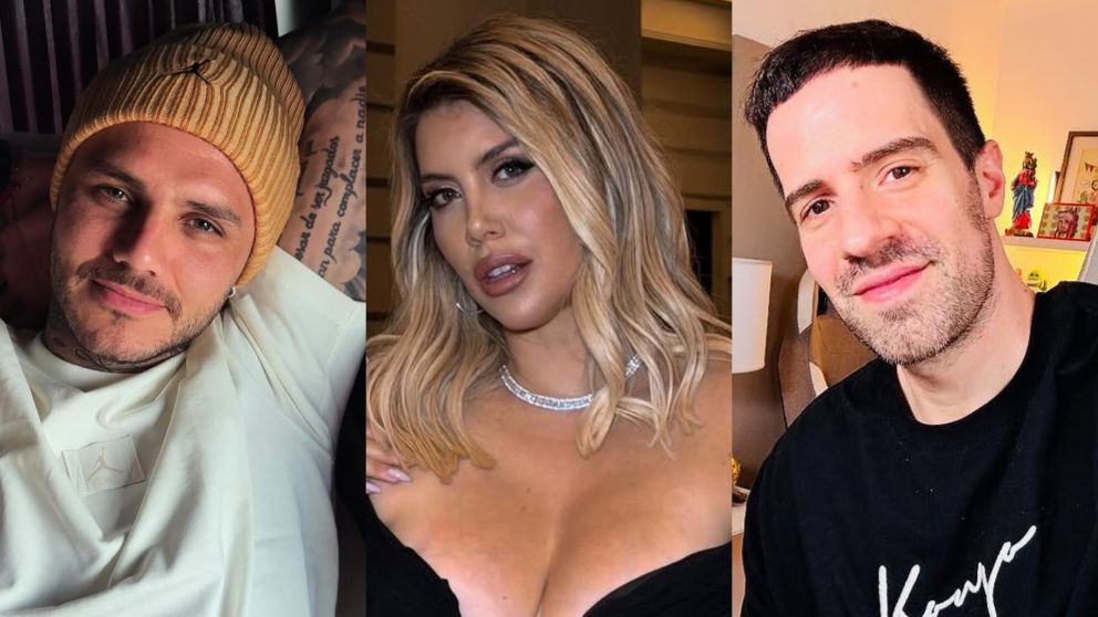 Mauro Icardi demandó a Wanda Nara por culpa de Martín Cirio. (Foto: Instagram/ @wanda_nara @mauroicardi y @martincirio).