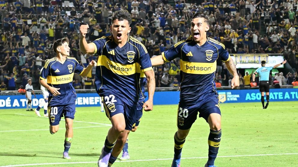 La reserva de Boca le ganó un partidazo a Gimnasia de La Plata y se consagró campeón del Torneo Clausura