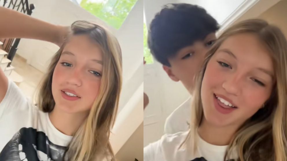 Allegra, la hija de Nicole Neumann y Fabi�n Cubero, se mostr� con su novio: el video