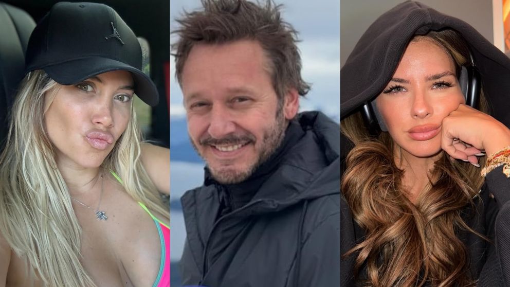 Benjamín Vicuña, Wanda Nara y la China Suárez, en el centro del escándalo (Foto: Instagram/ @wanda_nara @benjaminvicuna.ok @sangrejaponesa).