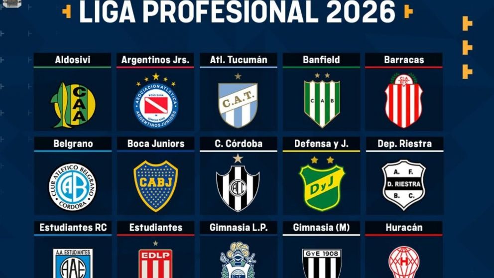 Confirmado: todos los torneos que se van a jugar en el fútbol argentino en 2026