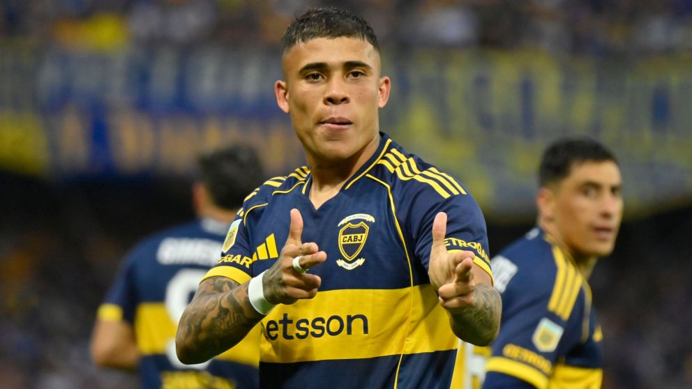 Video: el gol de Ayrton Costa para la victoria parcial de Boca ante Argentinos Juniors por los cuartos de final del Clausura 2025