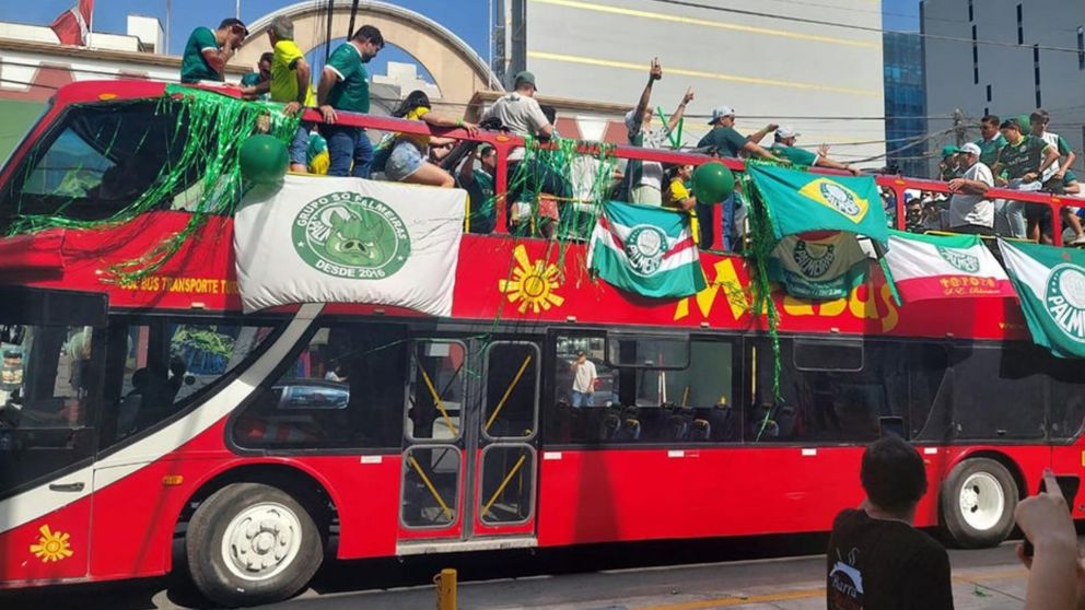 Murió un hincha de Palmeiras en un trágico accidente a horas de la final de la Copa Libertadores ante Flamengo