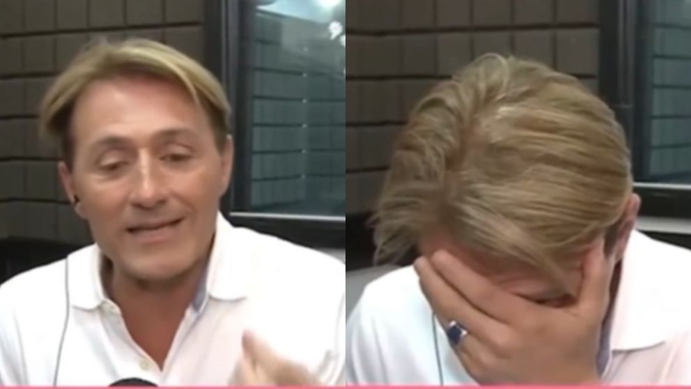 Daniel Gómez Rinaldi se desmayó en vivo tras una acalorada discusión con Evelyn von Brocke: el video.