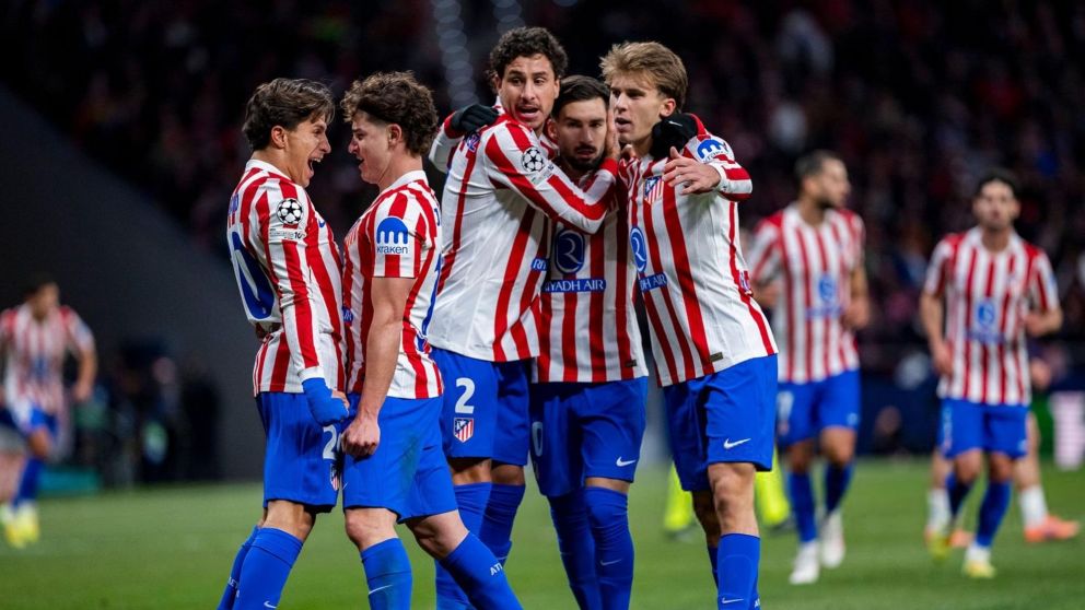 Juli�n �lvarez anot� en el triunfo ag�nico de Atl�tico Madrid ante Inter por la Champions League