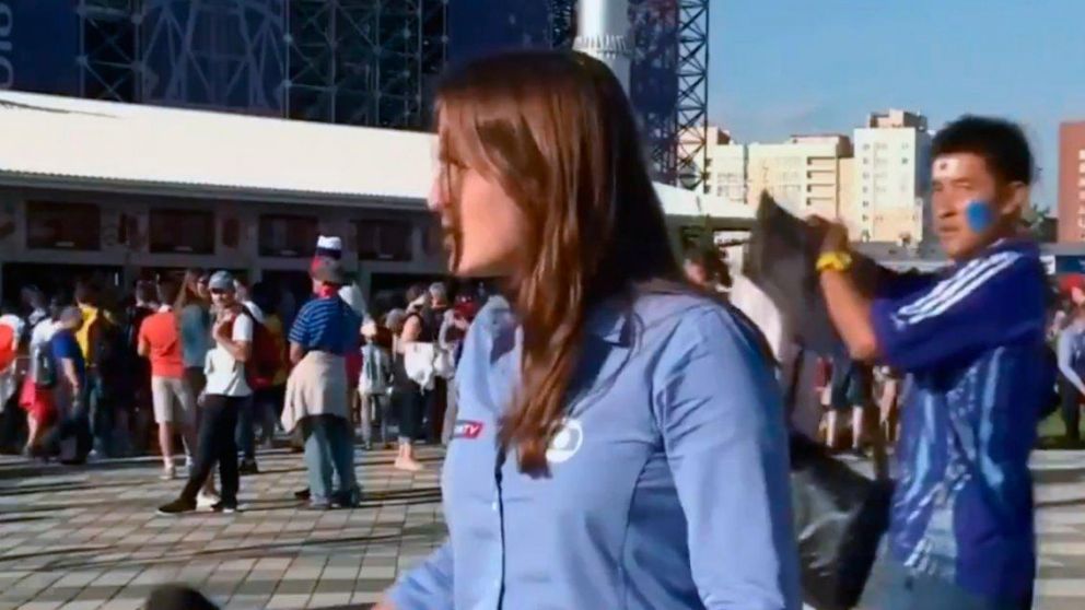 La periodista confesó que es la segunda vez que le sucede.