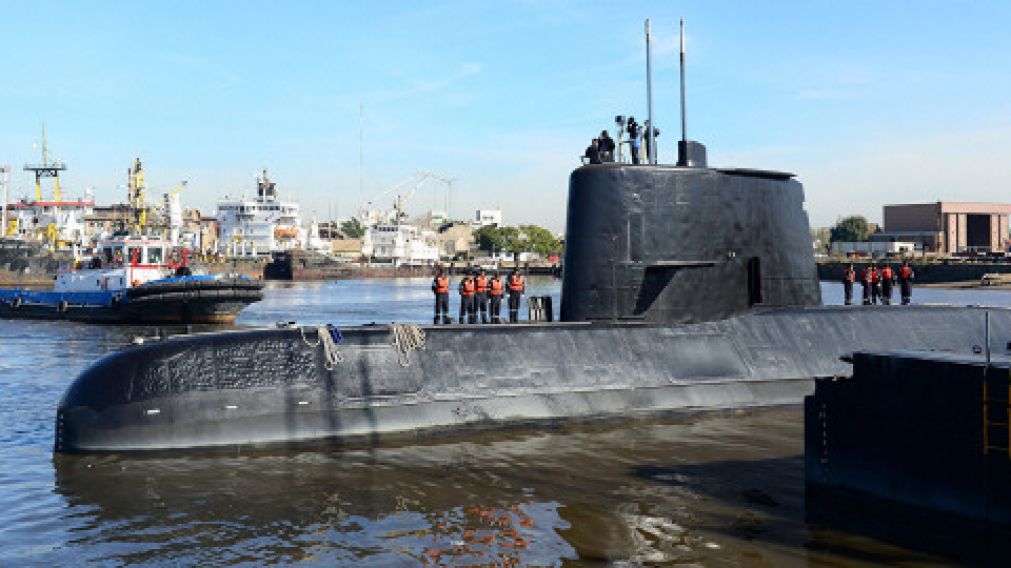 El submarino desapareci� el 15 de noviembre del a�o pasado.