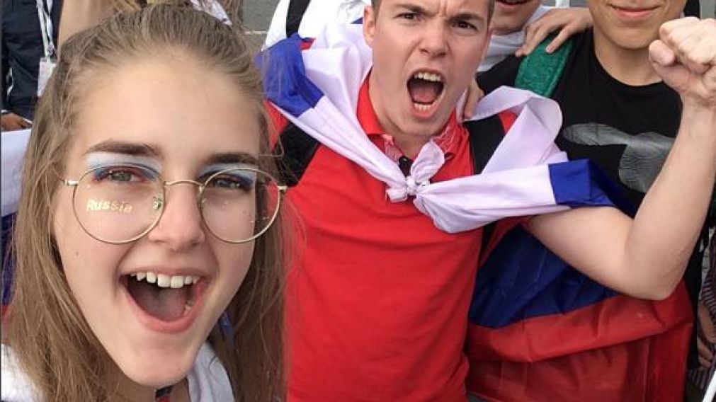 La joven le envi� un mensaje a todos los argentinos.
