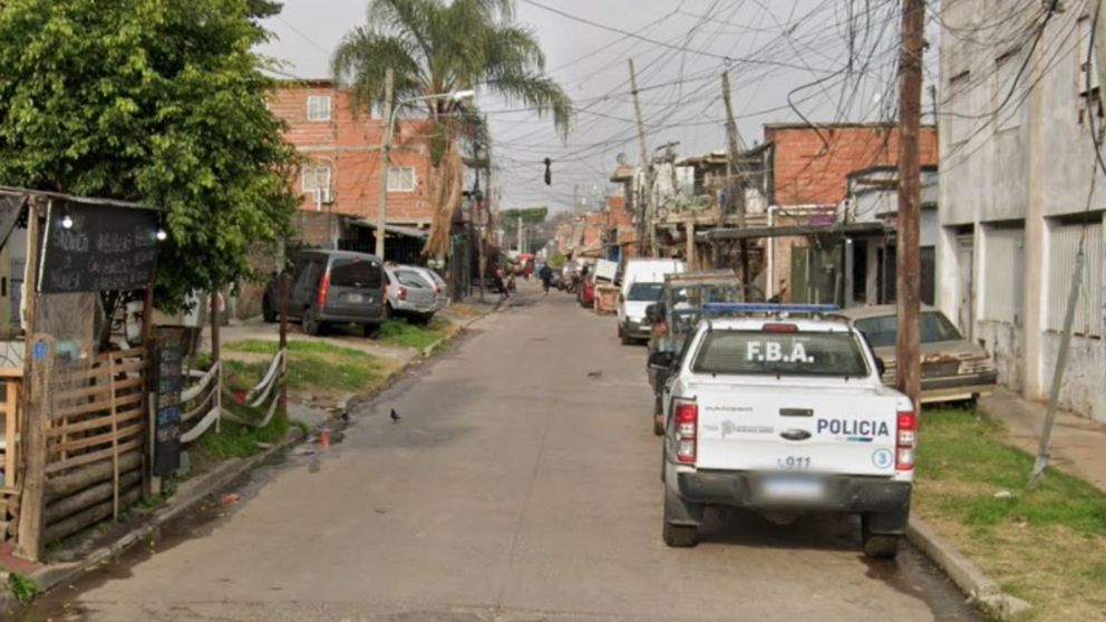 Acá, en este vecindario, se produjo el mortal ataque a disparos.
