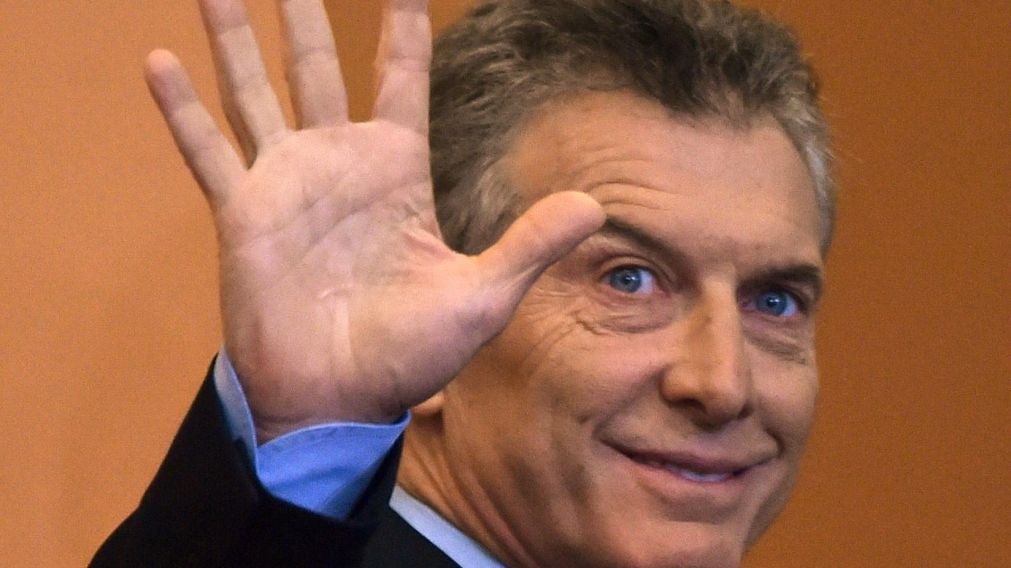 El jefe de Estado recibió con felicidad la noticia (AFP).