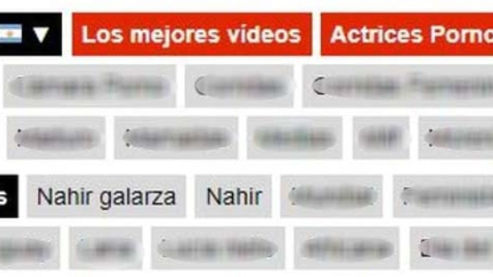 Caso Nahir Galarza: sorpresa en un conocido sitio porno