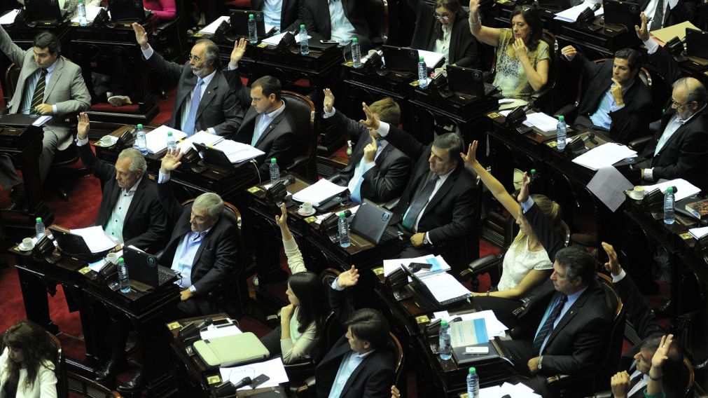 El bloque kirchnerista se dio cita, pero no logró el quórum necesario. (Télam).