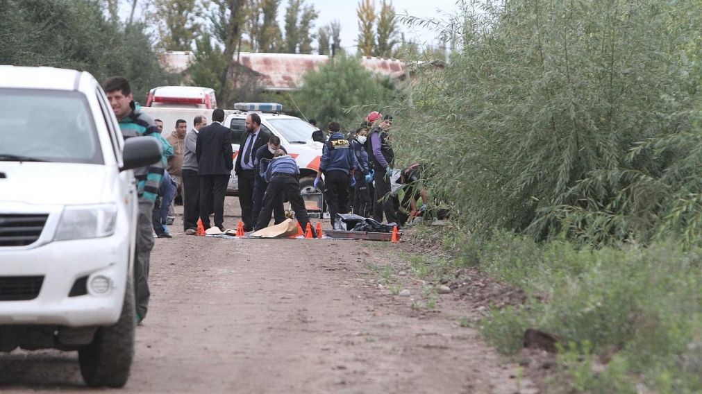 El cadáver de Marina fue hallado 10 días después de su asesinato en un callejón de Guaymallén. (Gentileza jornadaonline.com)
