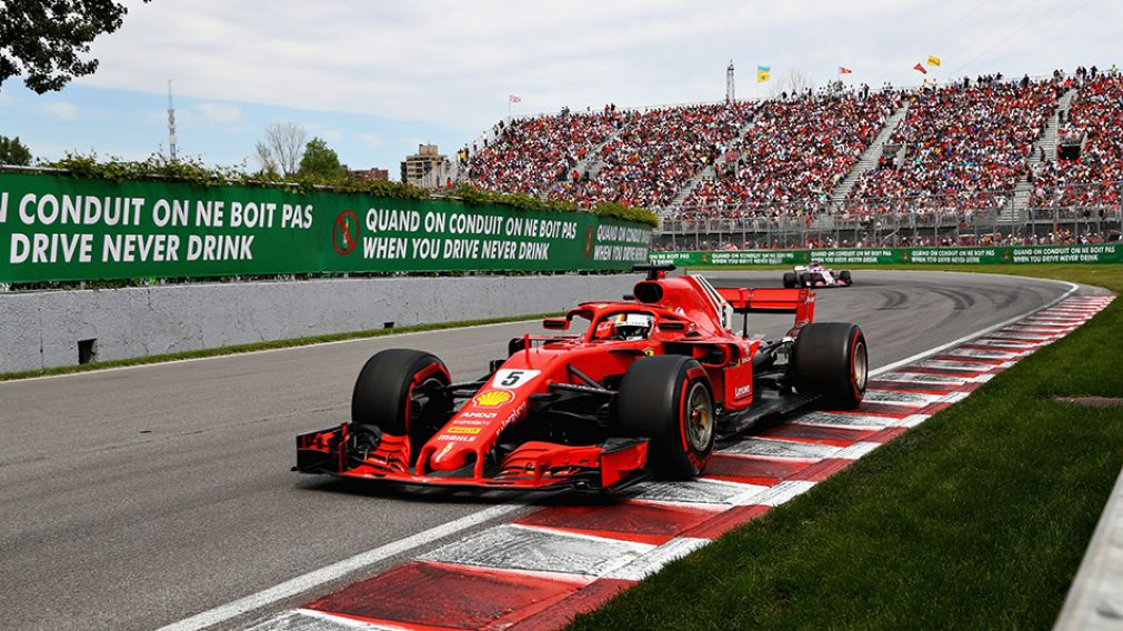 Vettel vio primero la bandera a cuadros en Canadá y es el nuevo puntero de la F1.