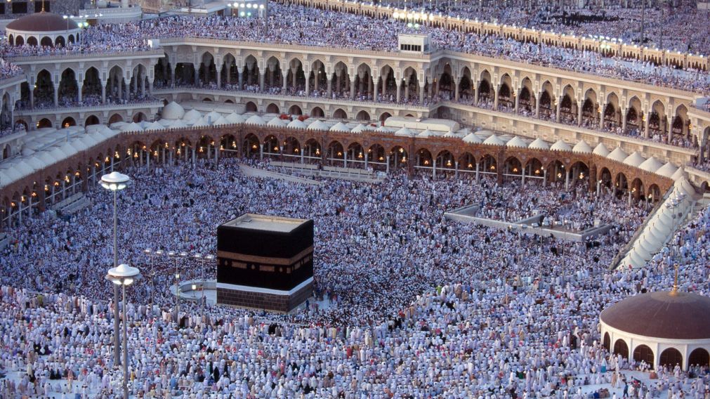 Masyid al Haram, la Gran Mezquita de La Meca, el lugar m�s sagrado para los musulmanes.