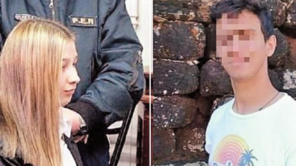 Nahir y Rafael, que cumplió 19 años el 2 de febrero y estudia para el profesorado de educación física.