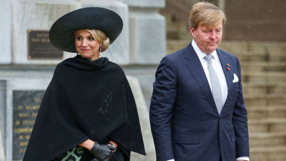 Máxima y Guillermo. Juntos en este duro momento. (Imagen archivo)