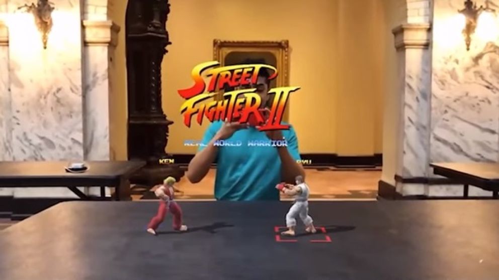 El Street Fighter se actualizó a los tiempos modernos.