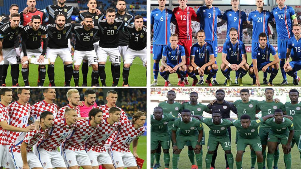 Argentina, Islandia, Croacia y Nigeria integran el Grupo D.