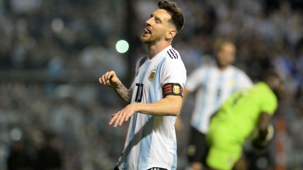 Messi fue puesto en jaque por una carta de nenes palestinos. (Archivo).