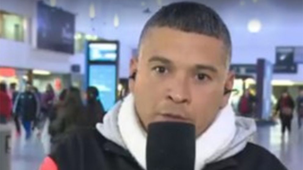Daniel Farias, el padre de los hermanitos abandonados. (Captura de TV/Telefe Noticias)