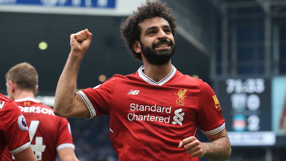 Salah está feliz con la noticia. (AFP)