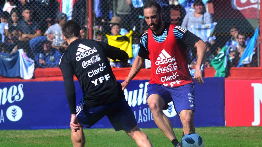 El 9 estuvo enchufado en la práctica.