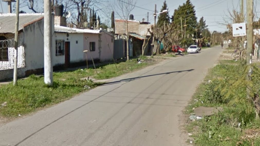 Acá apareció asesinado Cristian Eduardo Retamar.