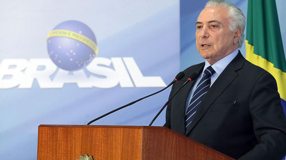 Temer convocó a los Fuerzas Armadas por decreto. (AFP)