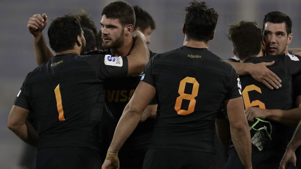 Los Jaguares festejaron su sexto triunfo al hilo. (AFP)