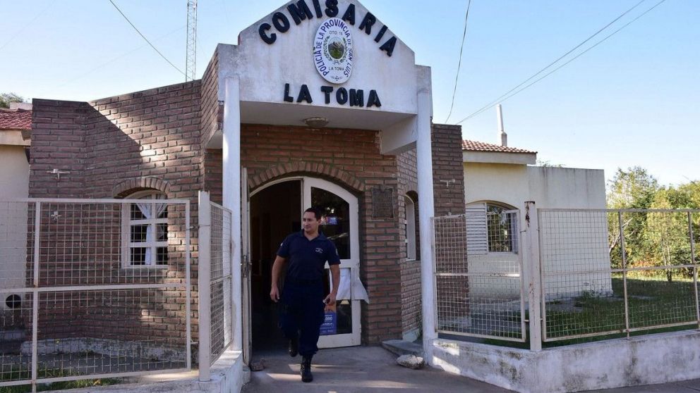 "La Toma", la comisaría donde trabajaba Amaya. Y donde lo habrían favorecido al supuesto agresor.