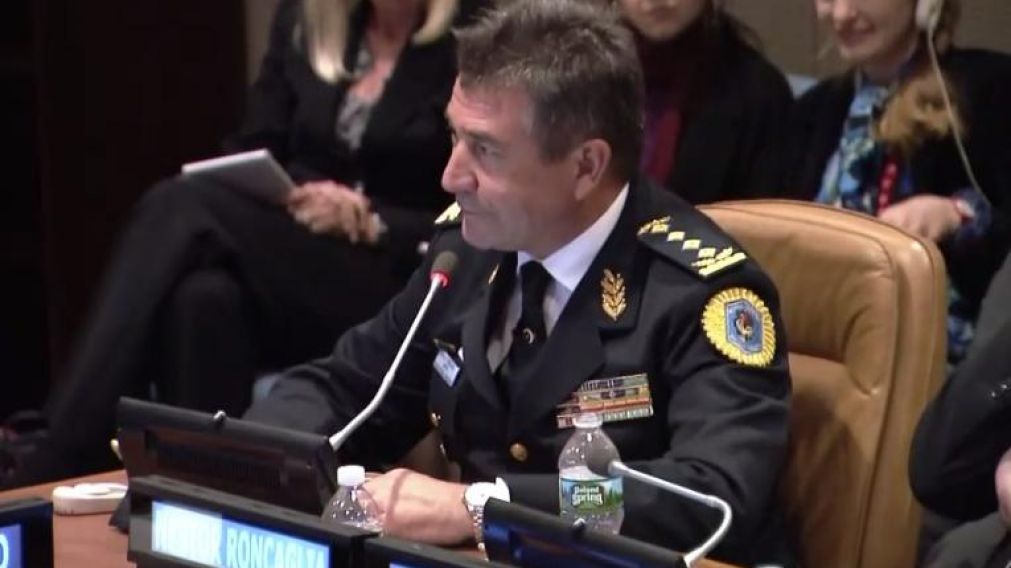 Asisti� a la conferencia del "Grupo Santa Marta".