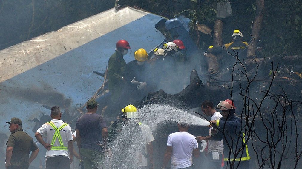 El siniestro ocurrió a la salida del aeropuerto de la capital cubana (AFP).