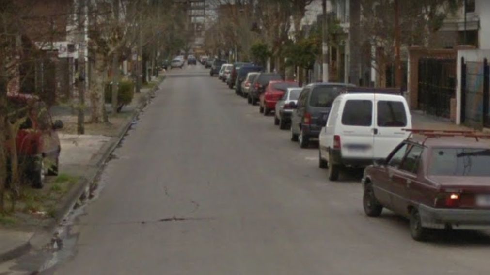 El sangriento hecho se produjo en este lugar, en la localidad de Ramos Mejía.