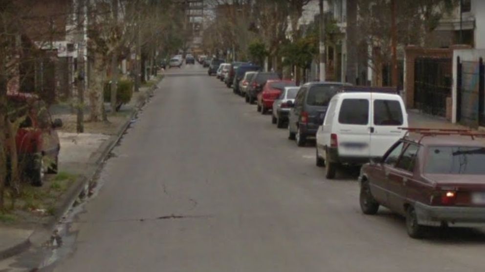 El sangriento hecho se produjo en este lugar, en la localidad de Ramos Mejía.