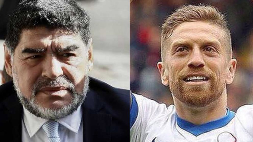 Diego bancó al Papu Gómez.