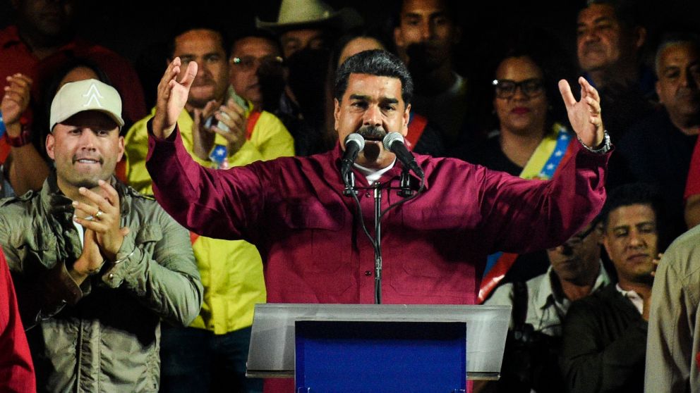 Maduro celebró su victoria y pidió respetar la voluntad del Pueblo (AFP).
