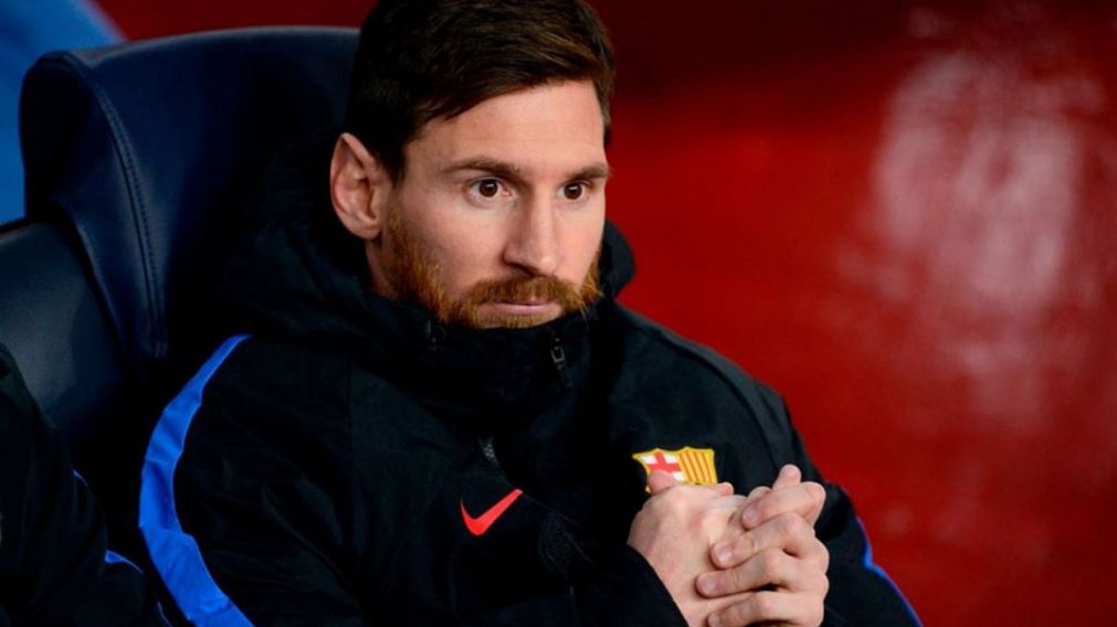 Messi será suplente en el último encuentro de la temporada para el Barcelona.