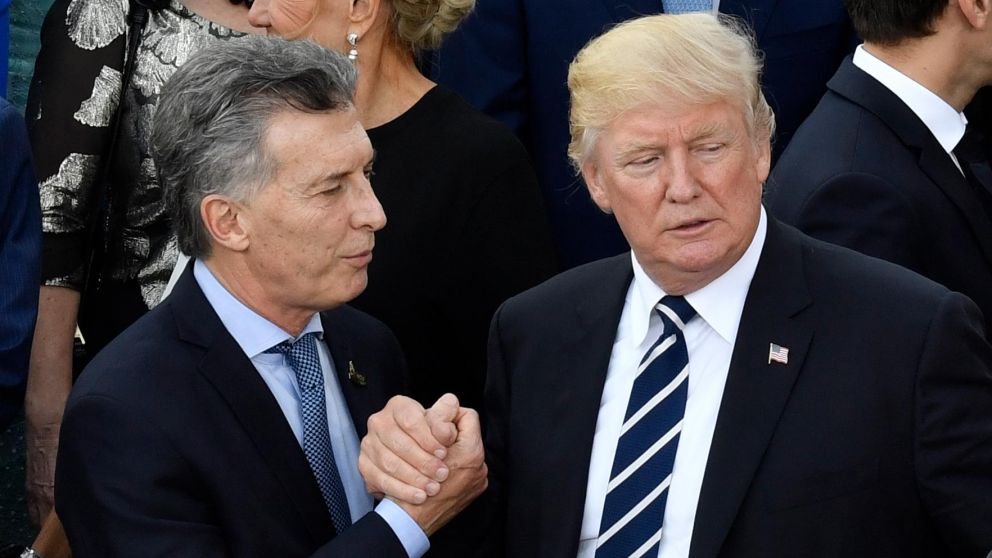 Donald Trump y un nuevo gesto de apoyo a Mauricio Macri.