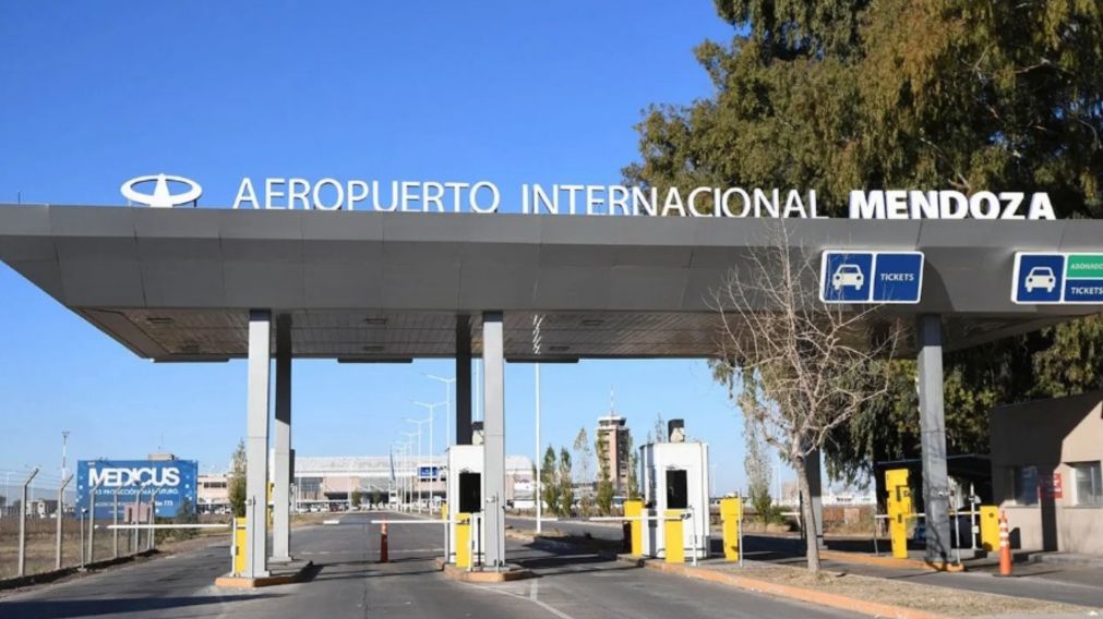Aeropuerto internacional de Mendoza "Francisco Gabrielli" (Gentileza Los Andes).