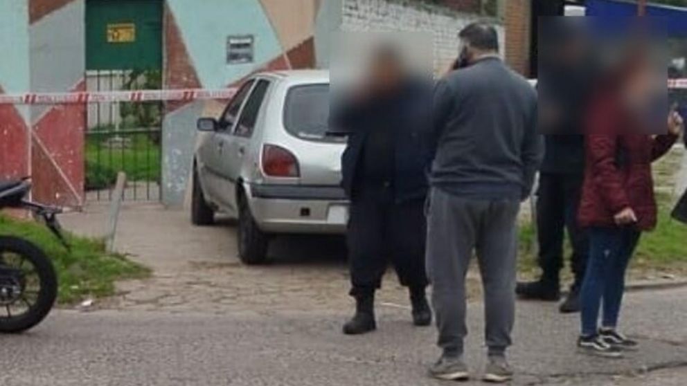 Las autoridades se apersonaron en el escenario del enfrentamiento armado.