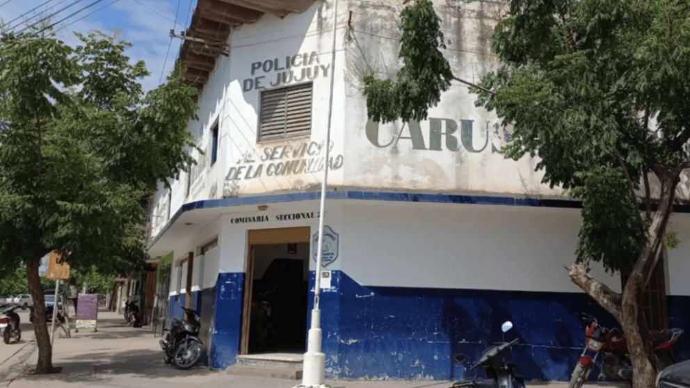 La dependencia policial que fue escenario del escándalo (Gentileza El Tribuno de Jujuy).