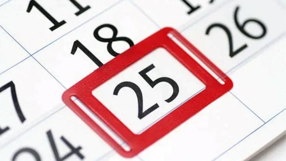 Feriado inamovible en una provincia: qui�nes tendr�n un d�a libre el lunes 25 (Imagen ilustrativa).