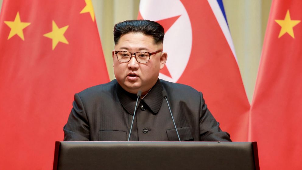 Kim Jong-un, enfadado con su vecino del sur y Estados Unidos (AFP).