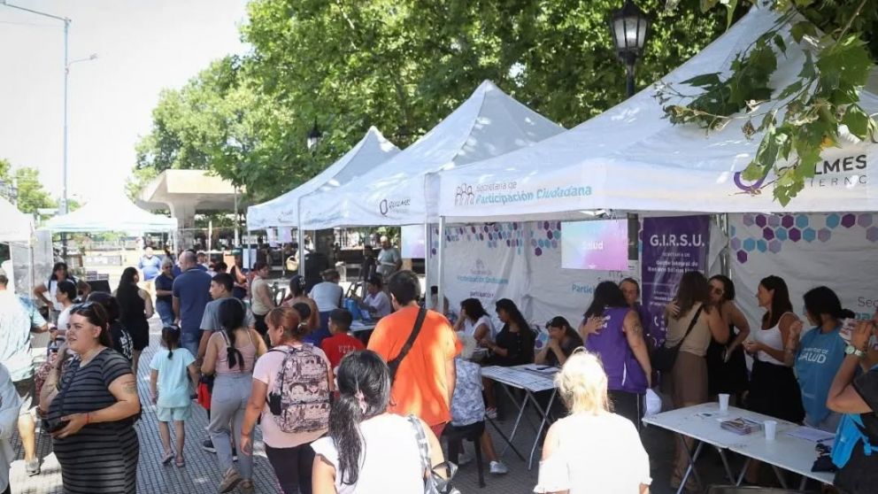 Operativo "Quilmes Cerca": asistencia ante la ola de calor