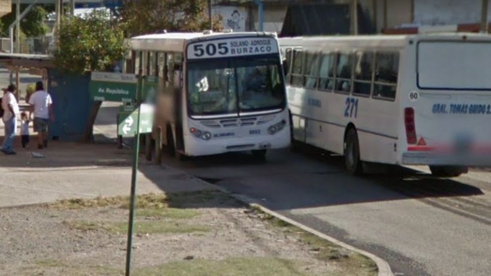 El aberrante hecho se produjo en este lugar, en el sur del conurbano provincial.