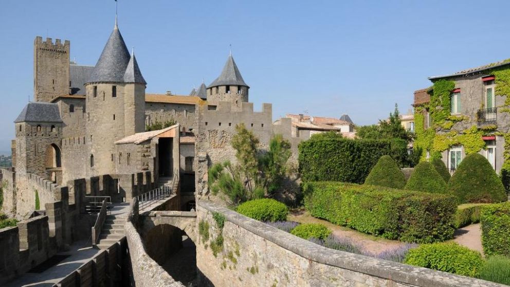 Así se veía el castillo antes de la obra.