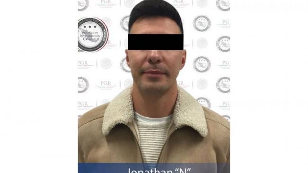 La foto del futbolista Jonathan Fabbro, detenido.