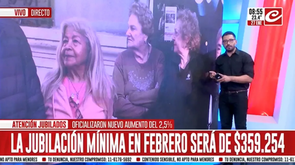 Aumento y bono para jubilados y jubiladas: ¿cuánto van a cobrar e febrero?