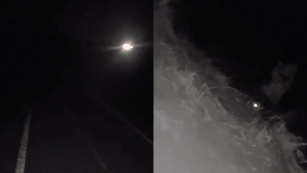 Exploraban unas dunas de noche y la aparición de una extraña figura de blanco los dejó paralizados: No me digas que es verdad